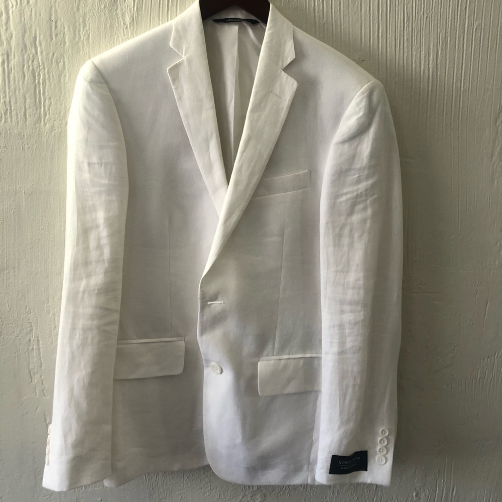 Nordstrom white Sport coat size 38
